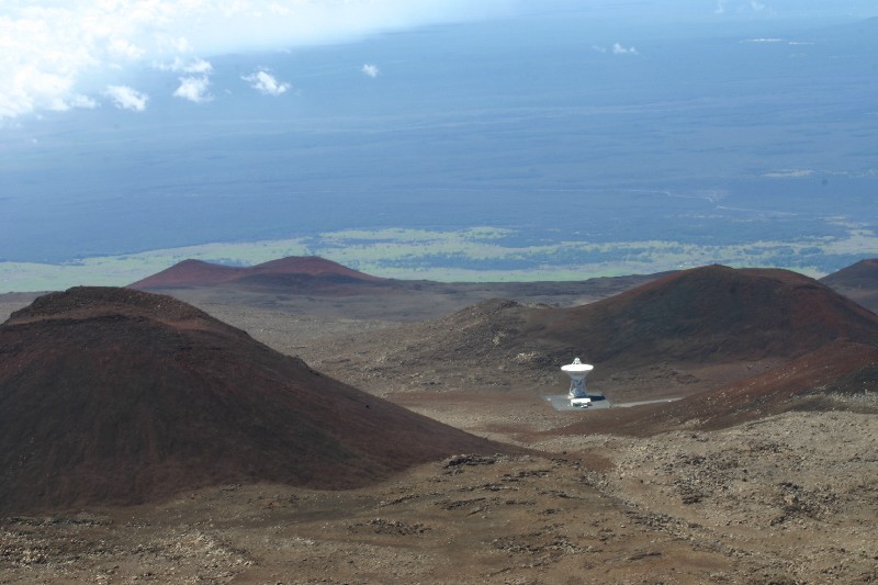 Col entre Mona Kea et Mona Loa