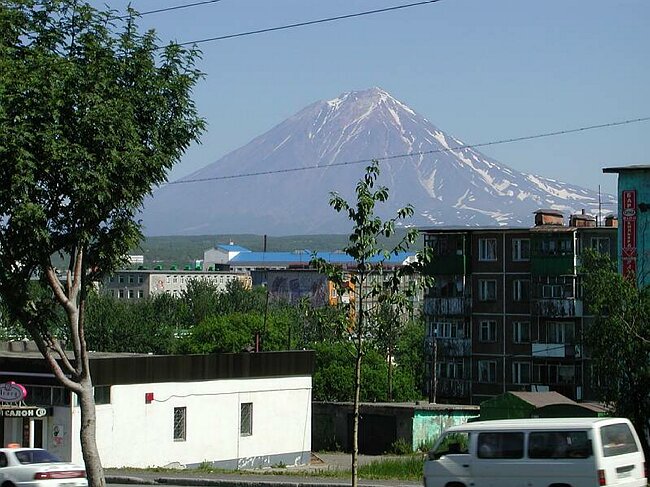 Koryasky depuis Petropavlosk